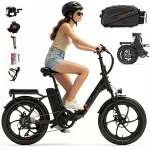 Kokkupandav elektriline jalgratas Cheevalry C20 PRO, 250W, 20Ah, 150 km, 20'', korviga