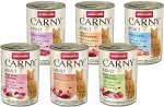 Animonda Carny Adult kassikonservide komplekt, erinevad maitsed, 6 x 400 g