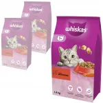 Whiskas kassitoit veiselihaga, 3 x 1,4 kg