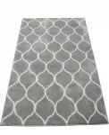 Vaip Merlin, hall, 160x230 cm, modernse mustriga