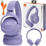 Juhtmevabad k&otilde;rvaklapid JBL Tune 520BT, lilla, in-ear, Bluetooth, s&uuml;gav bass