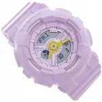 Naiste kell CASIO BABY-G BA-110AH-6AER, lilla, spordirihm, 10 bar