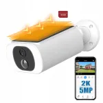 V&auml;lisa p&auml;ikesevideo kaamera, 5 MP, WiFi, 120&deg; vaatenurk, akuga, 64 GB kaart