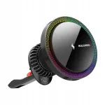 Rocoren 15W MagSafe auto traadita laadija hoidik, must, QC3.0