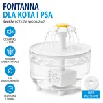 Automaatne loomade jootja, 1,5 l mahutavusega kassidele ja koertele
