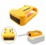 Akuadapter Dewalt 18V 20V DCB200 183 XR USB C laadimisega
