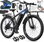 Elektrijalgratas Duotts C29-L, 750W, 48V, 52 km/h, 29", 15 Ah, rakendusega