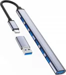 USB-jaotus HUB 0022021213559, 7 pesa