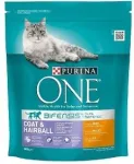 Kassitoit PURINA ONE COAT&HAIRBALL kanaga, 800 g