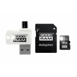 MicroSDHC m&auml;lukaart GOODRAM 16GB M1A4 UHS-I adapteriga