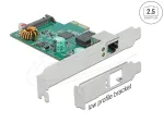 Delock 89139 v&otilde;rgukaart, PCIe x1, 2,5 Gb/s, RJ45, PoE+