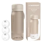 Veepudel TRITAN BPA FREE WESSPER B2 500ml 3 filtriga