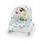 Imiku vibreeriv muusikaline kiik BABY EINSTEIN Dean's Discovery Spot, 0+ kuud, kuni 9 kg