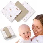 Musliinm&auml;hkmed, 100% puuvill, 3 tk., Babyono