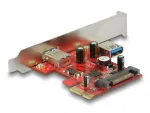 Delock 89273 PCI Express kaart, 1 v&auml;lise USB 3.2 Gen 1 (5 Gb/s) port