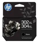 HP 302xl / 304xl tindikassett must, sobib DeskJet 3630, 2620, Envy 5010-le