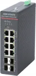 T&ouml;&ouml;stuslik PoE l&uuml;liti Hikvision DS-3T1512HP-SI-8P4FKIT, 8 pordi, SFP, 75W