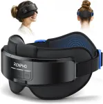 RENPHO must soojenduse, kompressiooni, 3D funktsiooni ja Bluetoothiga pea- ja silmamassaažija