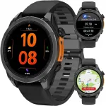 Meeste nutikell GPS-i, AMOLED-ekraaniga, veekindel, taskulambiga