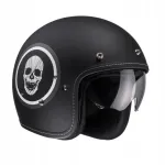 HJC FG-70S Apol MC5F mootorratturi kiiver, must/valge, S suurus