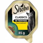 SHEBA Classics m&auml;rg kassitoit kanaga 85g