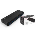 USB 3.0 aktiivne jagaja, 7 ports, toiteadapteriga, 5Gbps