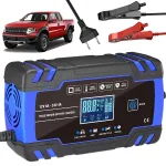 Aku laadija 12V/24V, 8A/4A &uuml;lekuumenemiskaitsega autodele