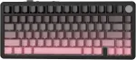 ATTACK SHARK X85 m&auml;nguklaviatuur, 75%, PBT, RGB, 5000mAh, roosa