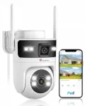 V&auml;liskaamera Ctronics PoE, topeltdiagonaal, WiFi 5GHz/2,4GHz, PTZ, IP66