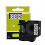 DYMO D1 etikettide riba, 12 mm x 7 m, l&auml;bipaistev, LabelManager printerile