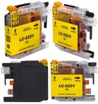 Punane tindikassett LC-525 XL, sobib Brother DCP-j100, DCP-j105, MFC-j200 printeritele