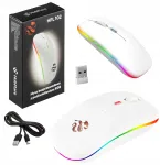 Juhtmevaba RGB hiir HubFlare USB ja Bluetooth-&uuml;hendusega s&uuml;learvutile ja nutitelerile