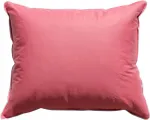 Padi 70x80 cm, t&auml;idetud sule ja sulgedega, 2 kg, puuvillane katteriie