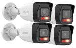 HiLook IPCAM-B4-30DL 4MP 2K v&auml;litingimuste IP-kaamerad, 4 tk