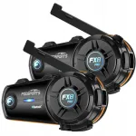 Motorratturi raadioside Fodsports FX8 PRO, 10 kasutajat, topelt BT5.0, APP &uuml;hendus