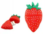 USB-m&auml;lupulk Ultra Memory Strawberry, 64GB