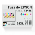 Tindikassetid EPSON 24XL T243, 7 tk, &uuml;hilduv Expression Photo XP-850, XP-860, XP-760