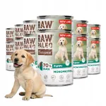 Koerakonservid SET Wet hanehakiga, monoproteiin RAW PALEO, 12 x 400 g