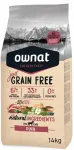 Kuivtoit koertele OWNAT Just pardilihaga, teraviljavaba, 14 kg