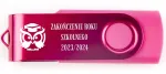 USB-m&auml;lupulk Twister 1GB, l&otilde;puaktuse graveeringuga, l&otilde;petajatele