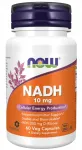 NOW Foods NADH 10mg toidulisand, 60 kapslit
