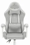 Kontoritool Hell's Chair HC-1000, hallikasvalge, fliisiga