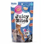 Inaba Juicy Bites kanaliha ja tuunikalaga maiused kassidele, 33,9 g
