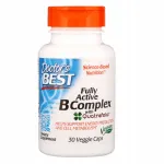 Toidulisand Doctor's Best Fully Active B-Complex, 30 kapslit