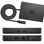 Dokijaam DELL WD15 K17A, HDMI, DP, VGA, USB, RJ-45, USB-C