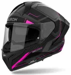 Motorratturi kiiver AIROH MATRYX Rocket, roosa matt, integraalne