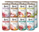 Konservtoit koertele BRIT Pate&Meat MIX, teraviljavaba, 16 x 400 g
