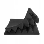 Akustilised vahtplaadid JBER, mustad, 30x30x2,5 cm, 12 tk