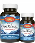 Toidulisand Carlson Super Omega-3 Gems EPA DHA 1200 mg, 130 kapslit