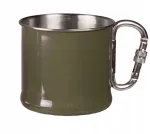 Roostevabast terasest kruus Mil-Tec, 500 ml, oliiviv&auml;rv